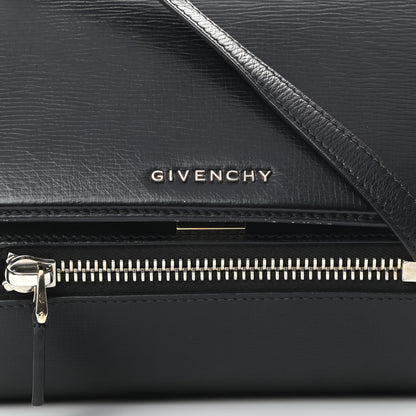 Givenchy Textured Calfskin Mini Pandora Box Crossbody Bag Black 8 of 11