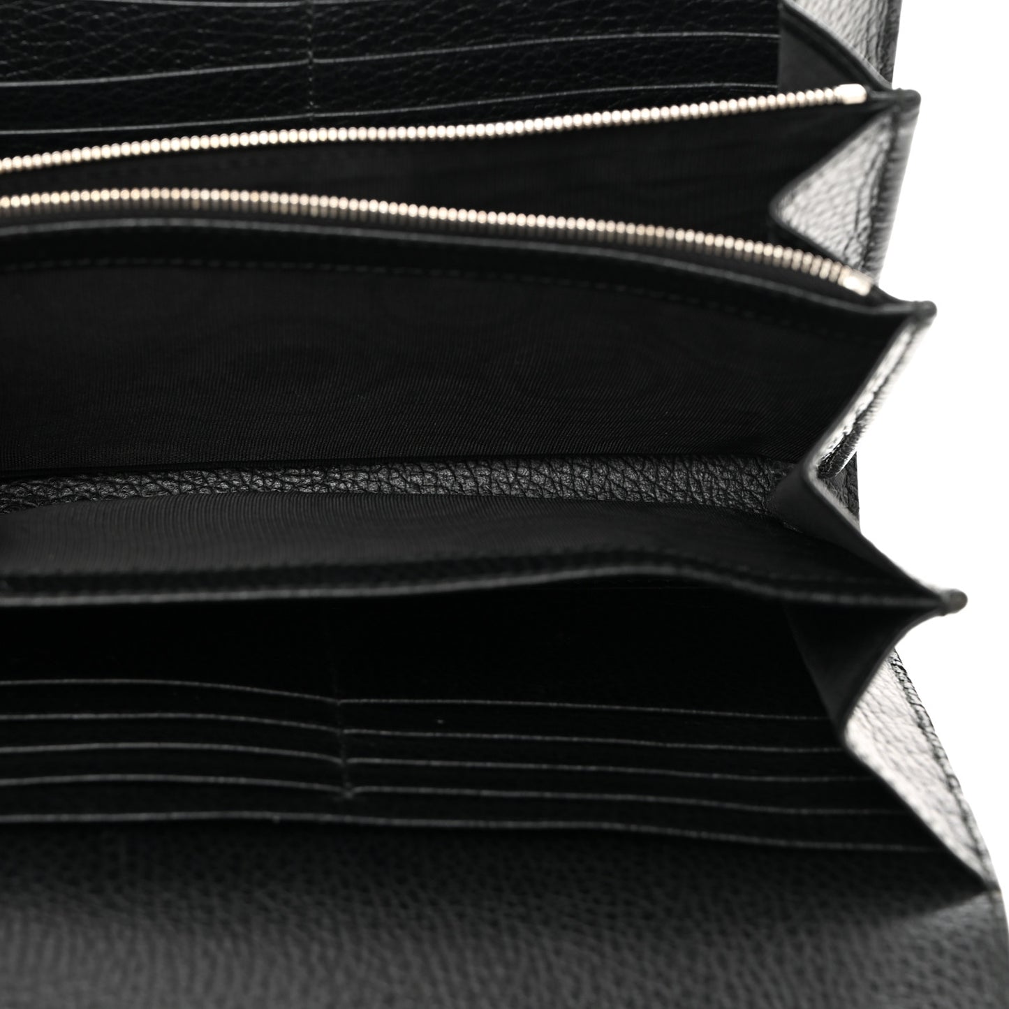 Calfskin Mini Dionysus Chain Wallet Black