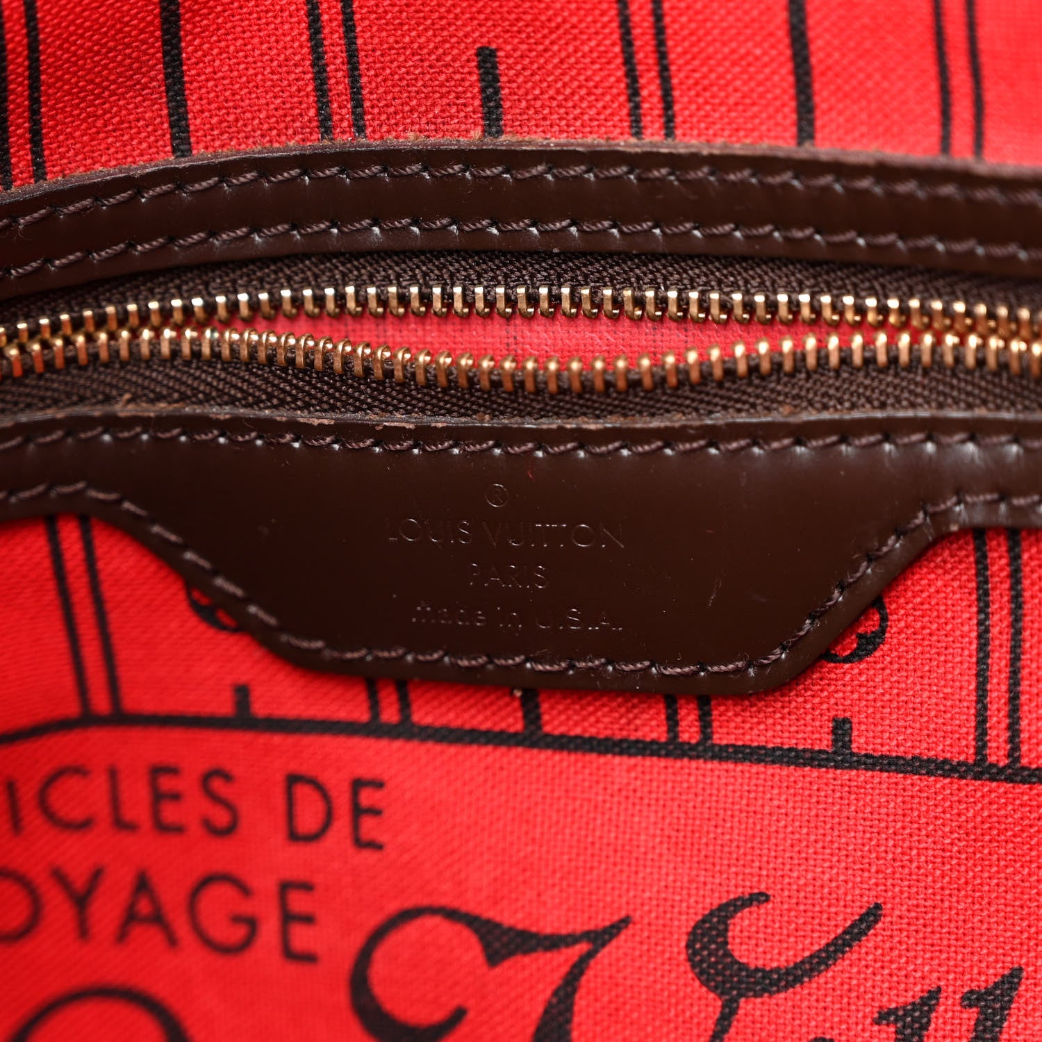 Louis Vuitton Damier Ebene Neverfull PM 6 of 13