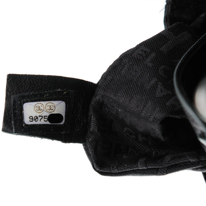 Chanel Satin Chocolate Bar Quilted Small Mademoiselle Flap Black 7 of 8