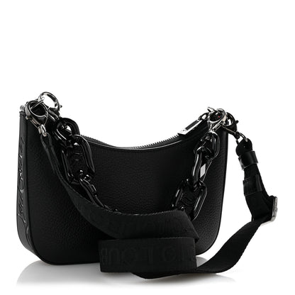 Christian Louboutin Calfskin Mini Loubila Chain Shoulder Bag Black Black 3 of 11