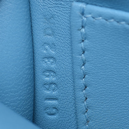 Hermes Epsom Mini Kelly Sellier 20 Bleu Du Nord 9 of 28