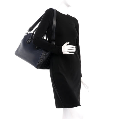 Givenchy Smooth Calfskin Star Embossed Medium Antigona Black Blue 2 of 14