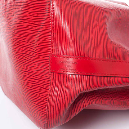 Louis Vuitton Epi Petit Noe Red 6 of 9