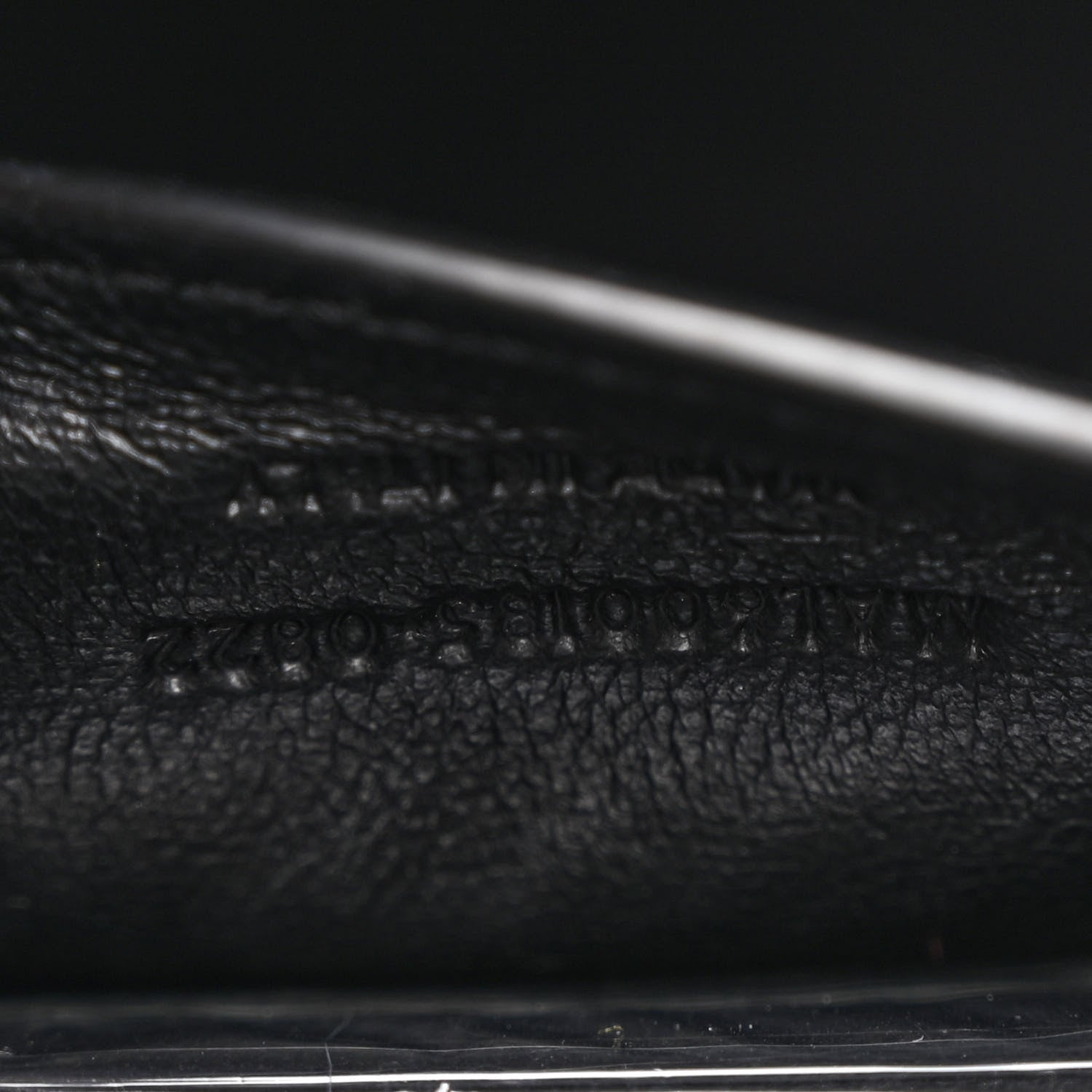 Saint Laurent Grain De Poudre Textured Mixed Matelasse Triquilt Medium Monogram Satchel Black 7 of 10