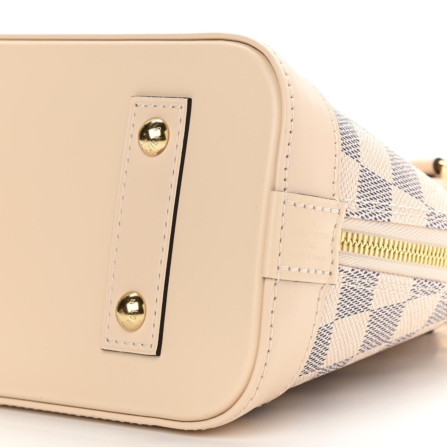 Louis Vuitton Damier Azur Braided Alma BB 9 of 10