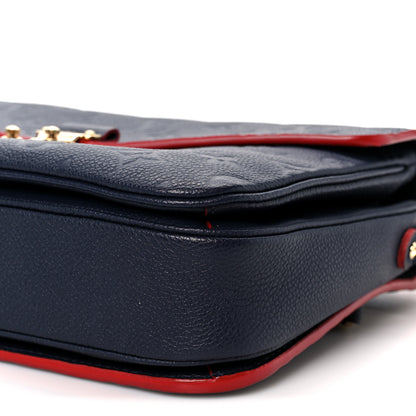 Louis Vuitton Empreinte Pochette Metis Marine Rouge 12 of 12