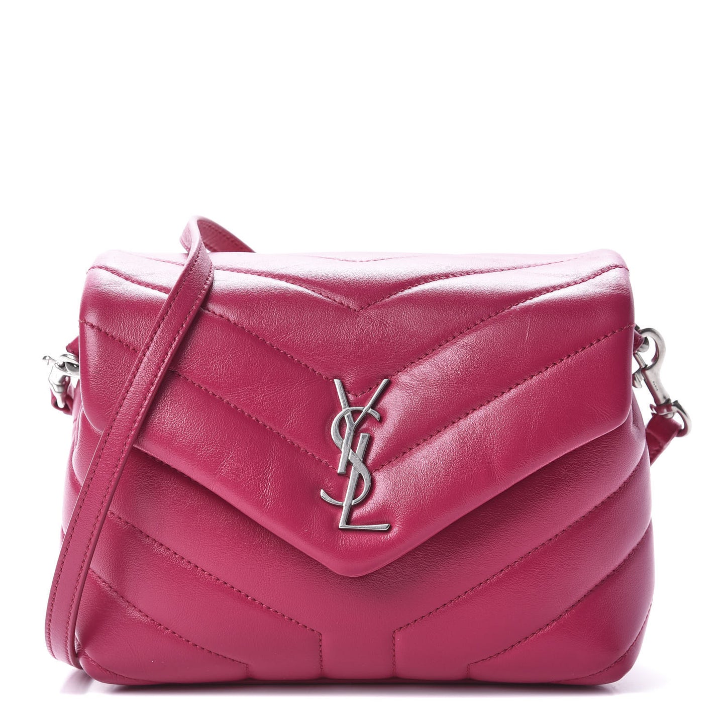Calfskin Y Quilted Monogram Toy Loulou Crossbody Bag Freesia