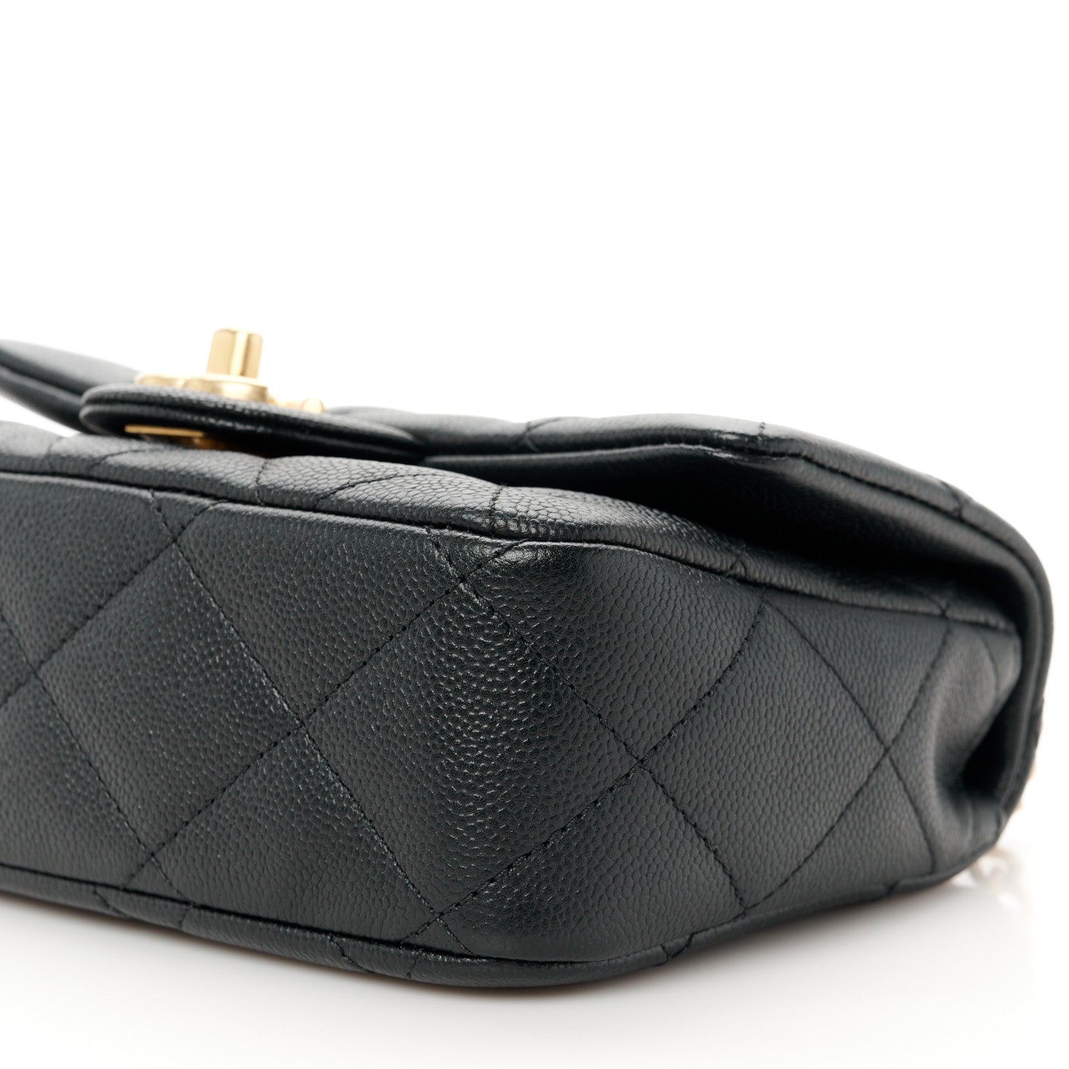 Chanel Caviar Quilted Mini Sweetheart Flap Black 11 of 12