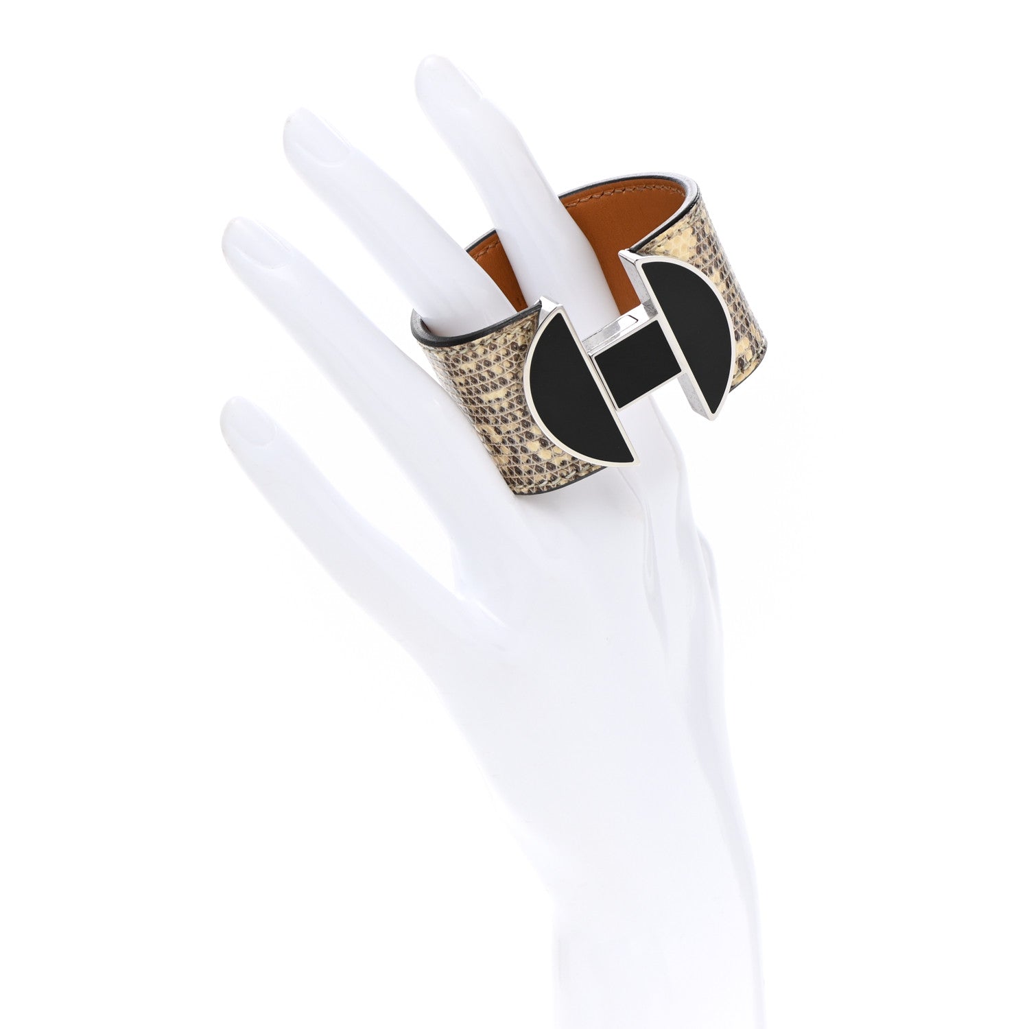 Hermes Lizard 2002 Bracelet T1 Ombre 2 of 8