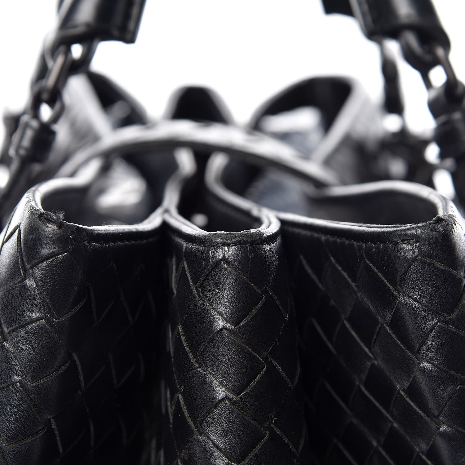 Bottega Veneta Light Calf Intrecciato Small Roma Black 17 of 19