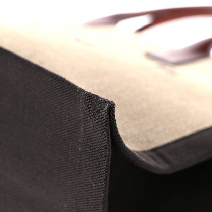 Saint Laurent Linen Calfskin Rive Gauche Tote Natural 9 of 16