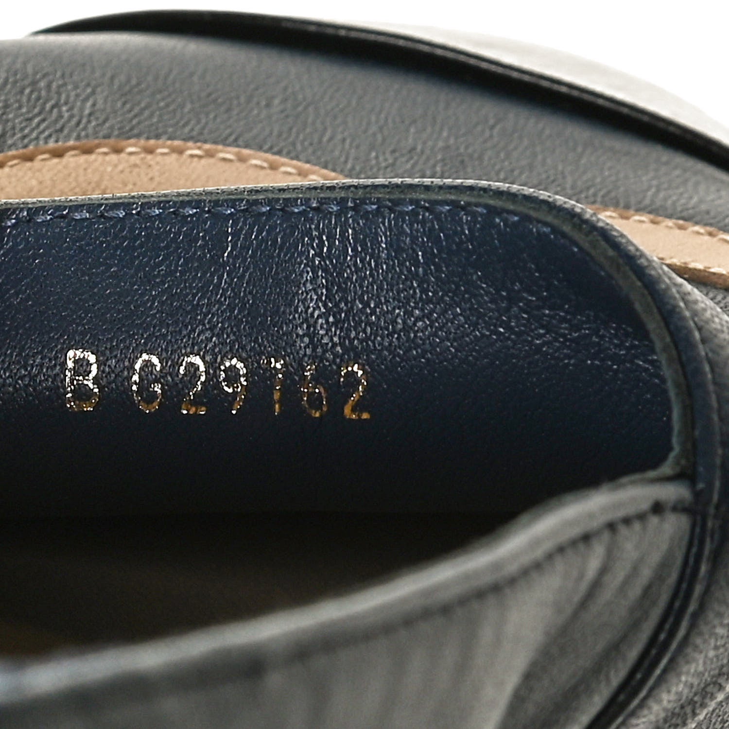 Chanel Lambskin Shiny Calfskin CC Espadrilles 39 Navy Blue Beige Black 10 of 13