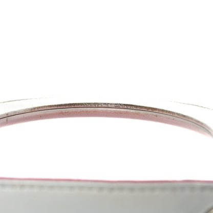 Christian Dior Lambskin Cannage Medium Tri-Color Lady Dior Fuchsia Orange 32 of 37