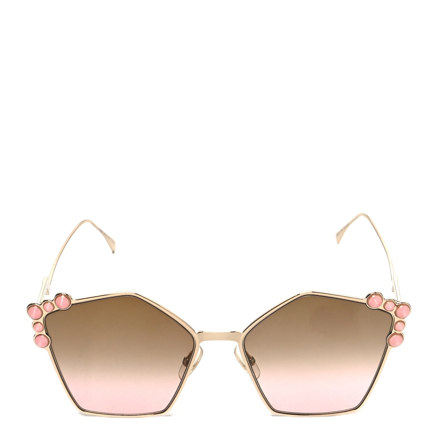 Geometric Dots Sunglasses FF 0261/S Gold