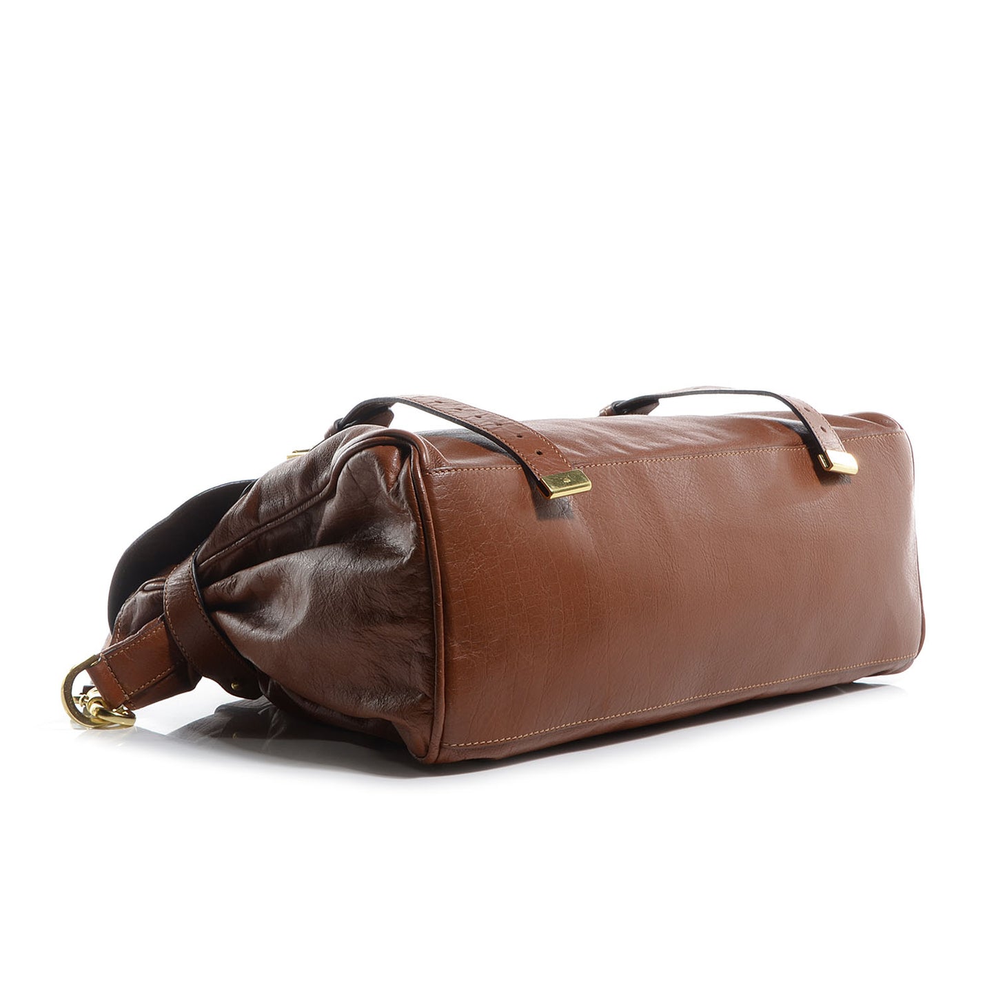 Soft Buffalo Leather Oversized Alexa Oak