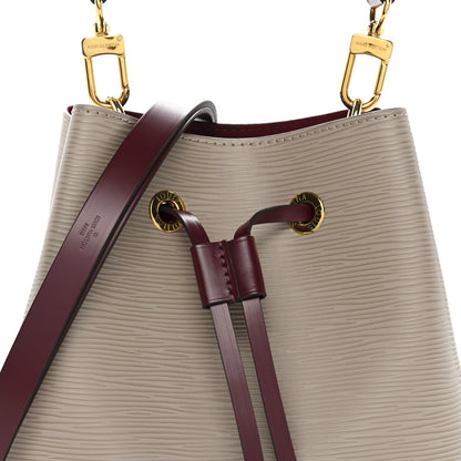 Louis Vuitton Epi Neonoe BB Galet Grenat 8 of 10