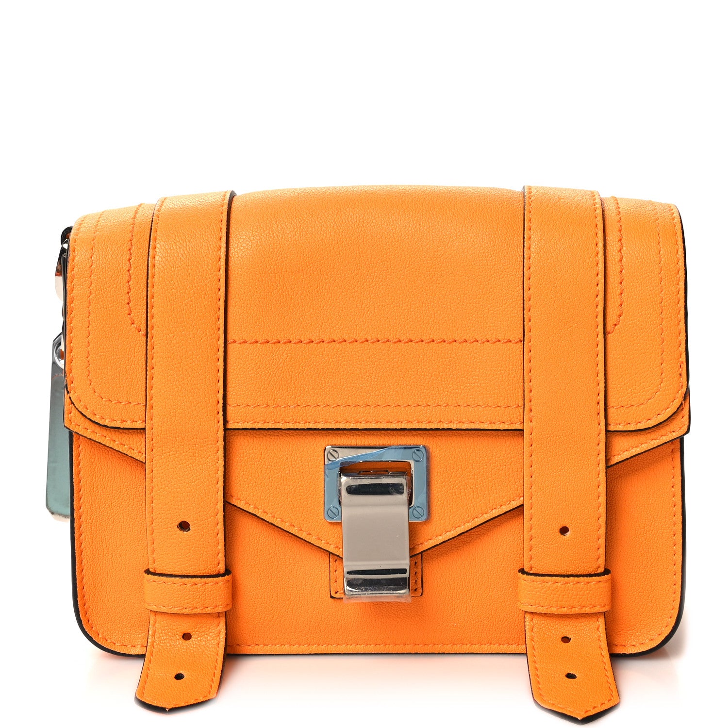 Proenza Schouler Lambskin PS1 Mini Crossbody Bag Marigold 1 of 22