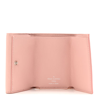 Louis Vuitton Calfskin Lockmini Wallet Rose Ballerine 5 of 7