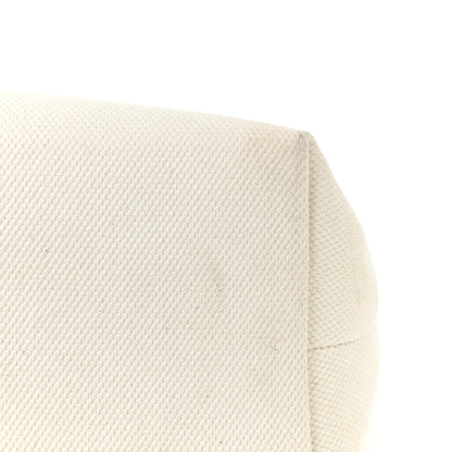 Celine Canvas Calfskin Horizontal Cabas Natural Tan 11 of 12