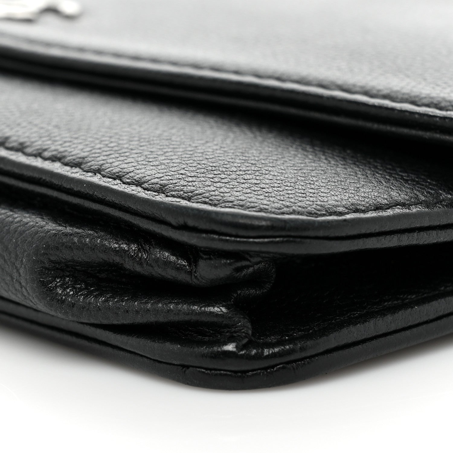 Chanel Caviar Sevruga Wallet On Chain WOC Black 22 of 25