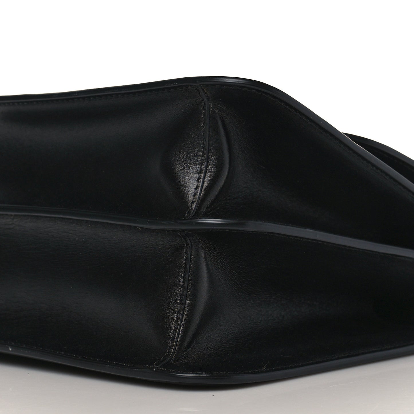X UNDERCOVER Smooth Calfskin Rose Print VSling Shoulder Bag Black