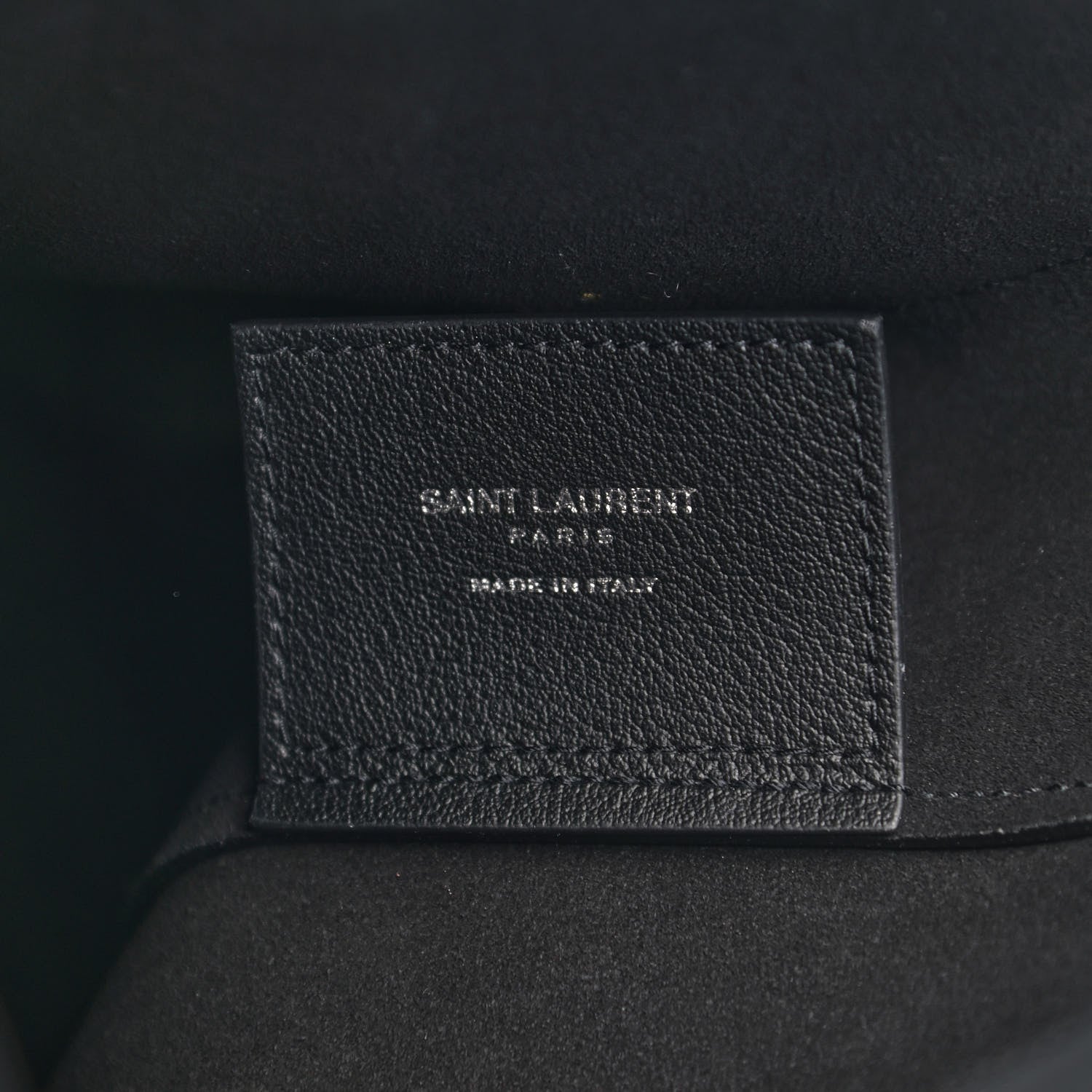 Saint Laurent Calfskin Flat Messenger Black 6 of 9