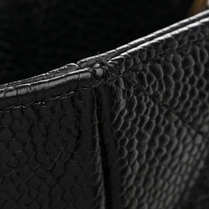Chanel Caviar Quilted Petit Shopping Tote PST Black 14 of 14
