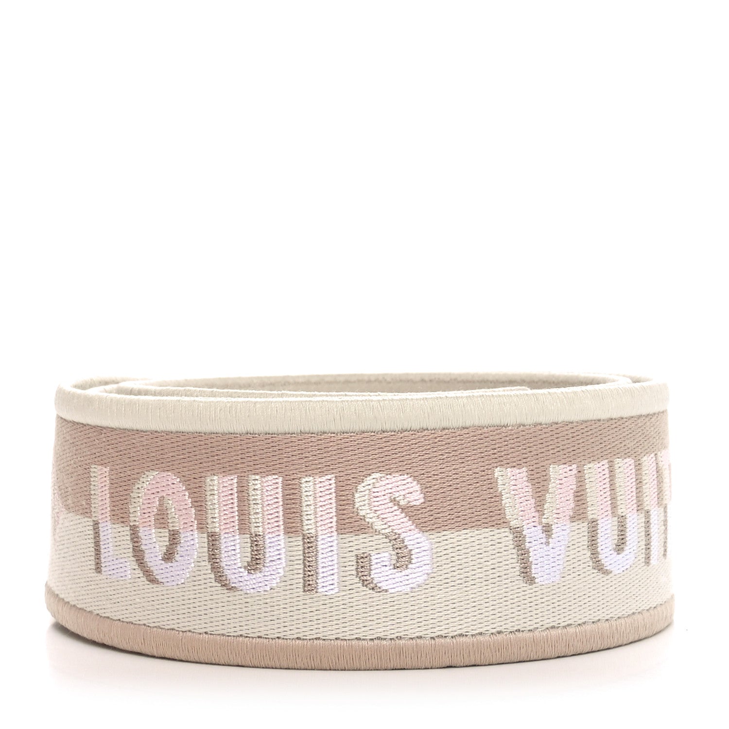 Louis Vuitton Jacquard Speedy Bandouliere 20 Shoulder Strap Beige Pink 2 of 6