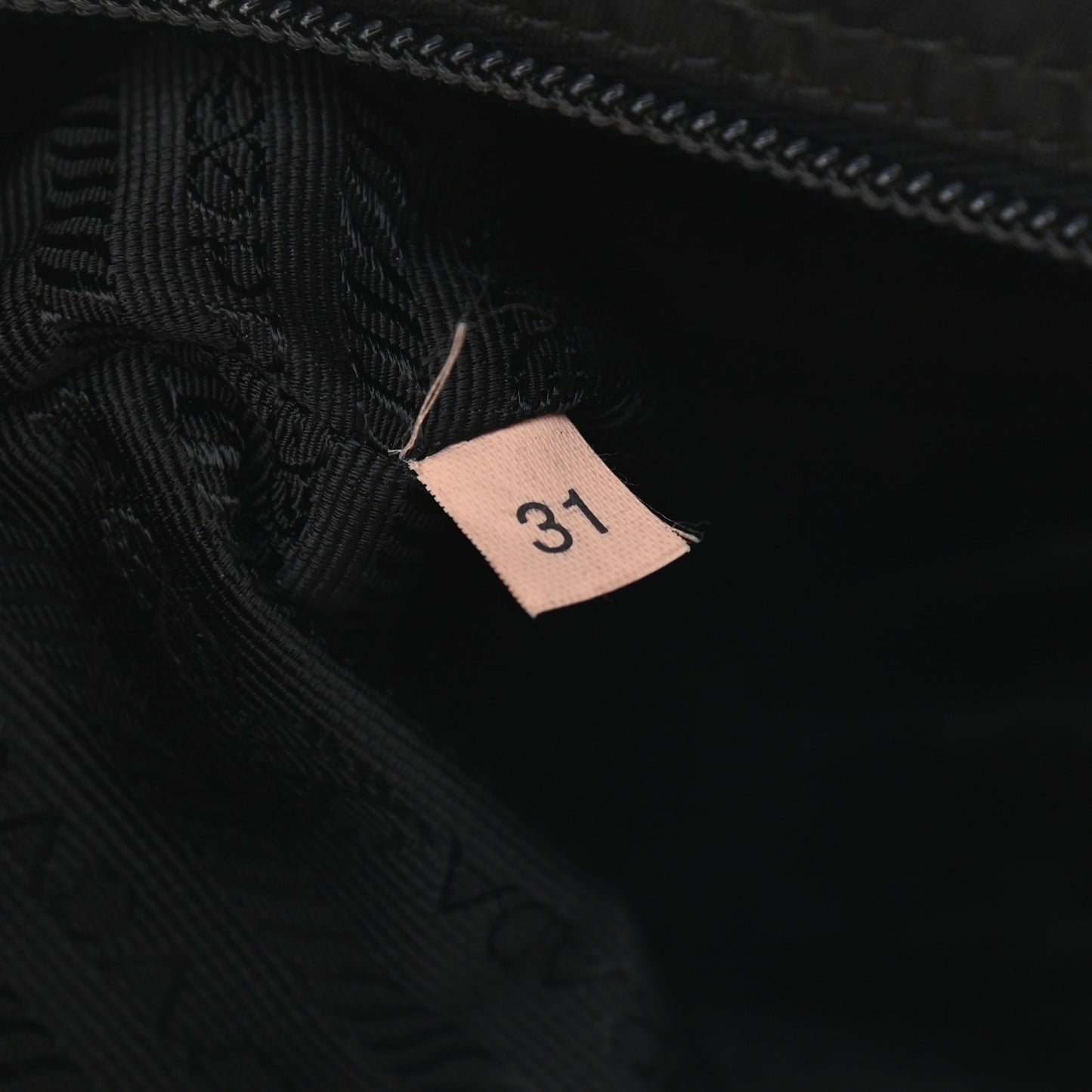 Nylon Vela Messenger Bag Black