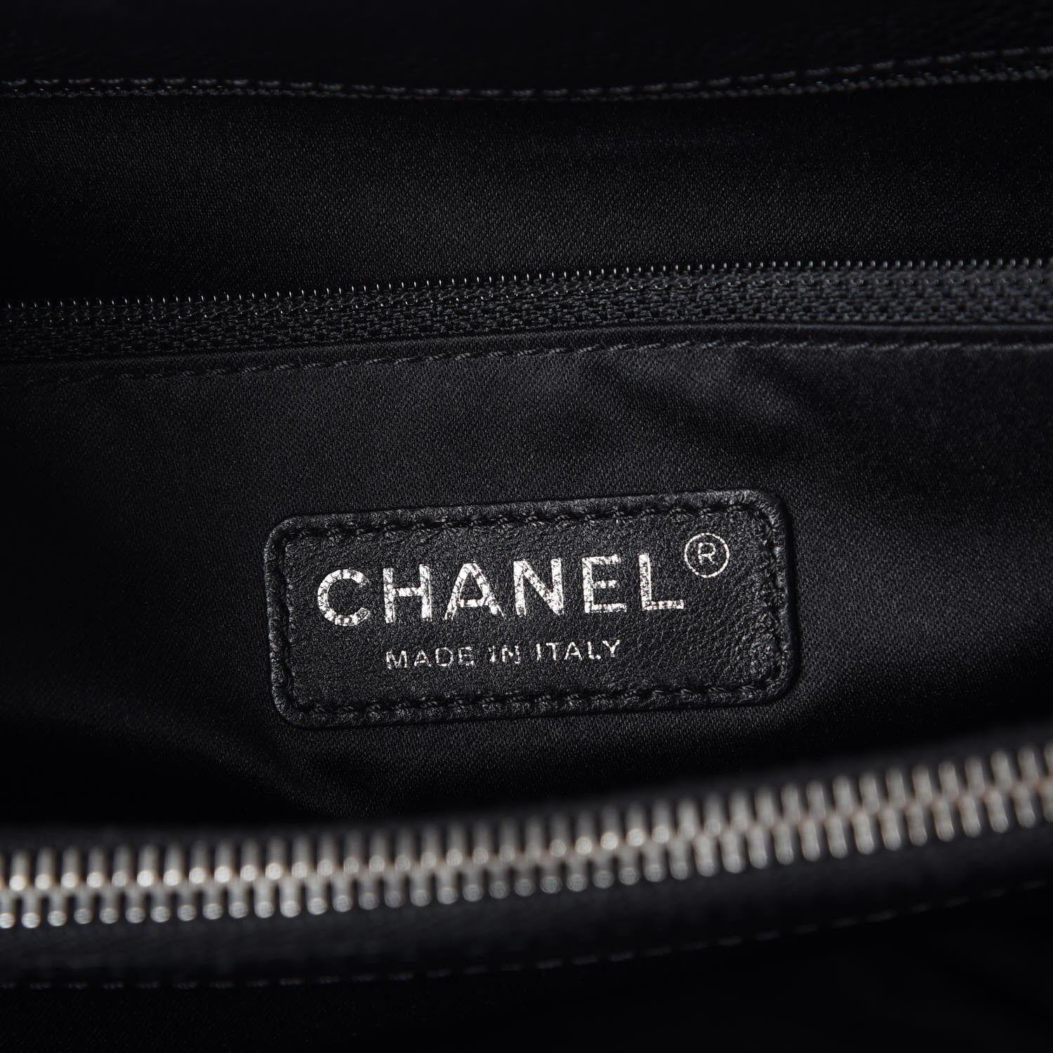 Chanel Caviar Quilted Grand Shopping Tote GST Black 9 of 10