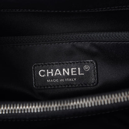 Chanel Caviar Quilted Grand Shopping Tote GST Black 9 of 10