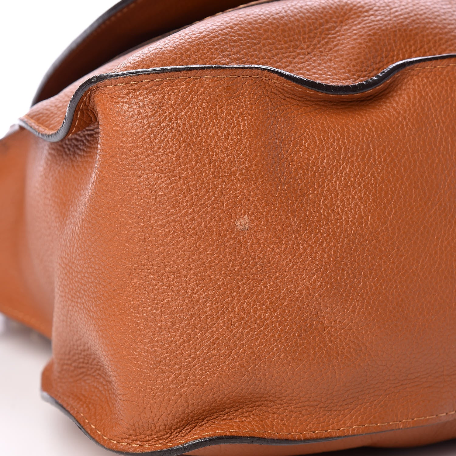 Chloe Calfskin Large Marcie Satchel Tan 11 of 12