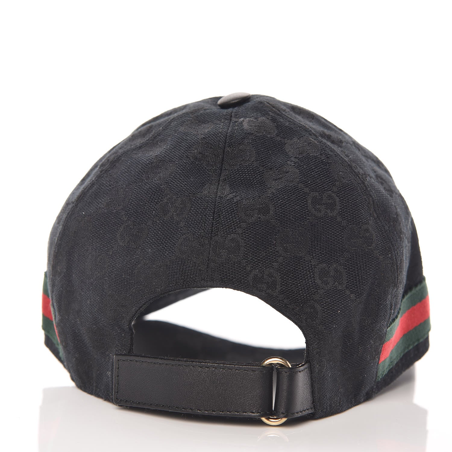 Gucci Monogram Web Baseball Hat L Black 3 of 6