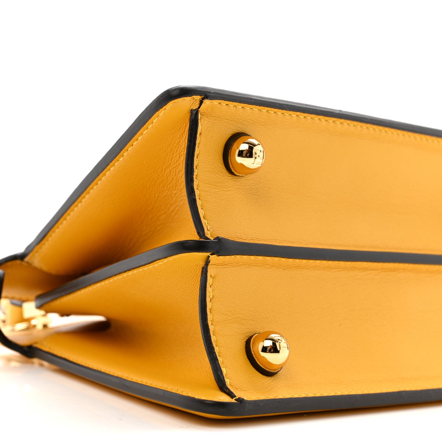 Shiny Nappa Petite Peekaboo I SEE U Satchel Mimosa