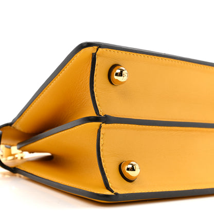 Fendi Shiny Nappa Petite Peekaboo I SEE U Satchel Mimosa 10 of 12