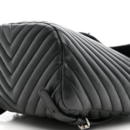 Chanel CHANEL Calfskin Chevron Quilted Small Urban Spirit Backpack Black Black 10 of 10