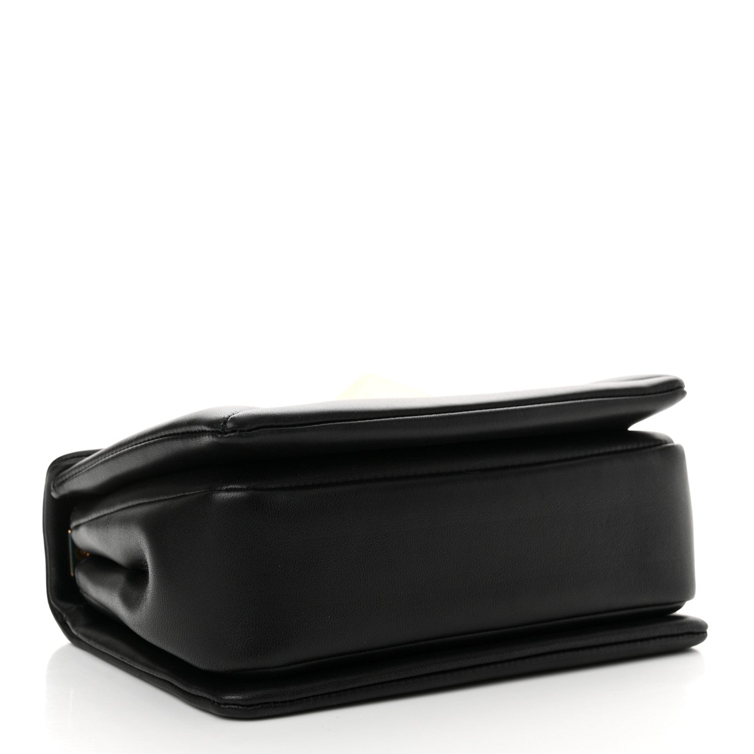 Valentino Garavani Nappa One Stud Chain Clutch Black 4 of 12