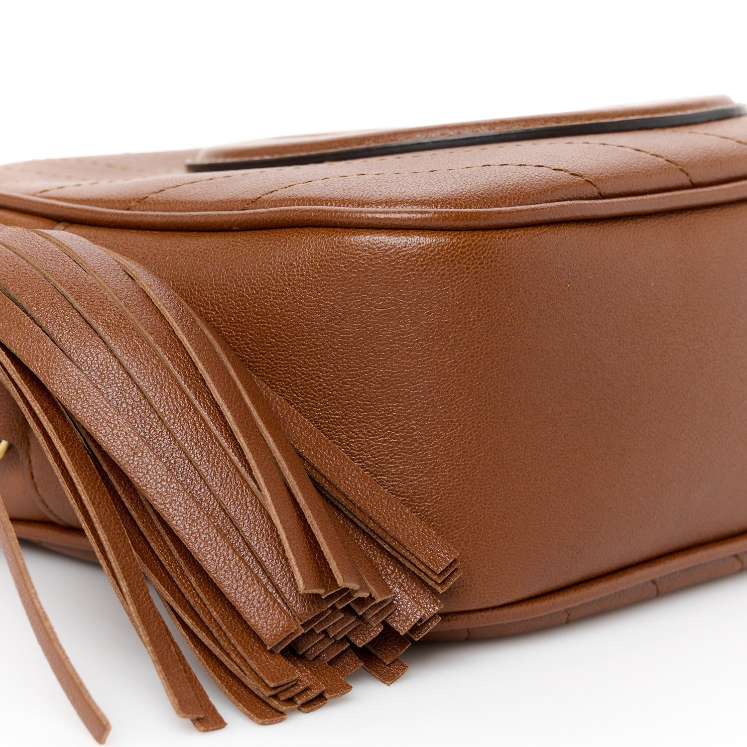 Gucci Sakai Be Green Calfskin Diagonal Stitched Small Blondie Shoulder Bag Cuir 9 of 10