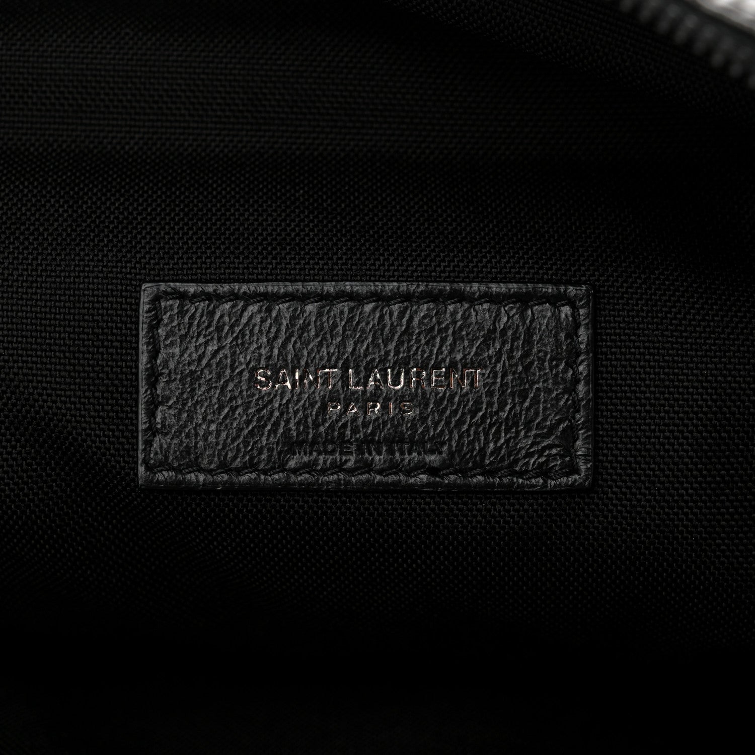 Saint Laurent Nylon Camouflage Logo Ripstop Body Belt Bag Kaki 6 of 9