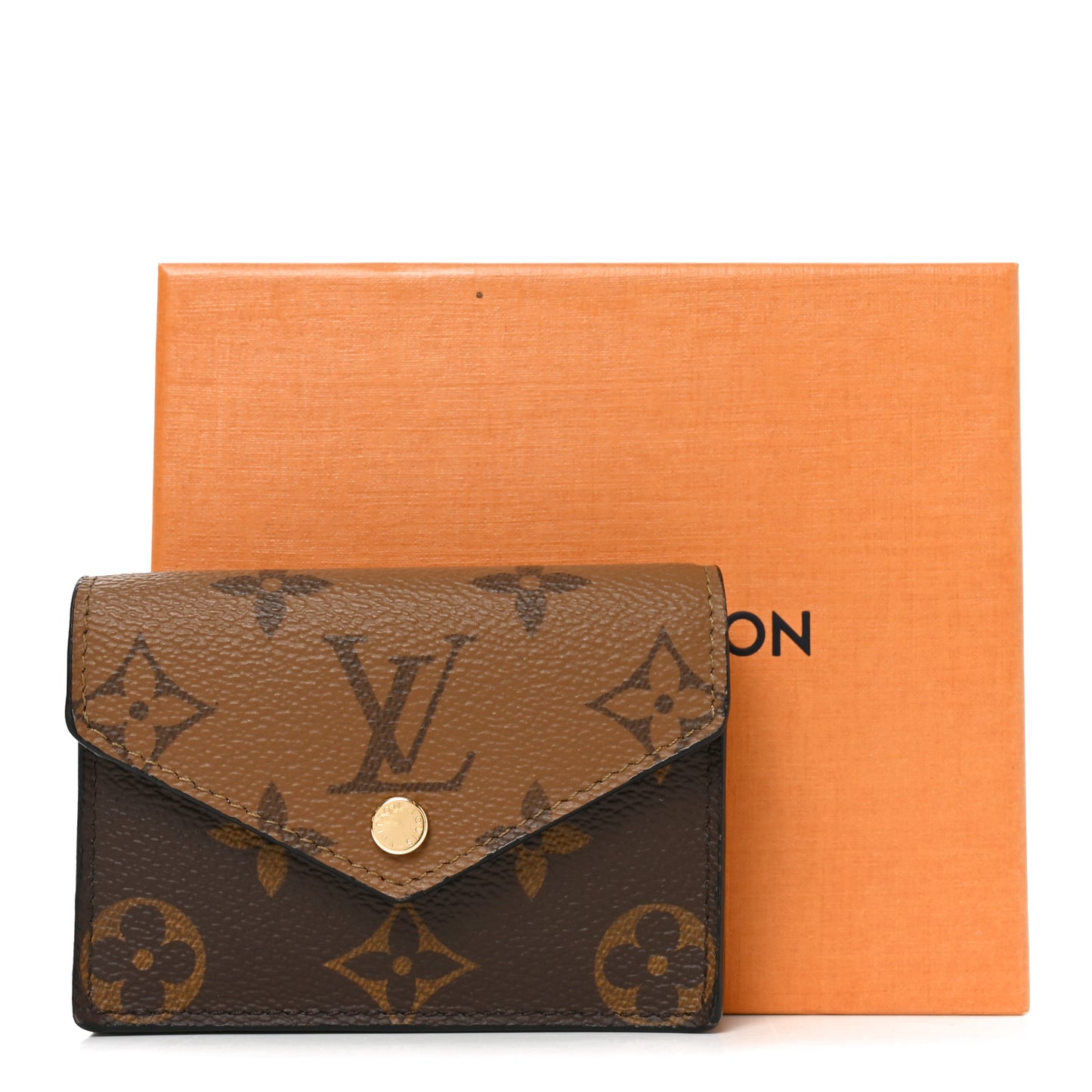 Reverse Monogram Vendome Card Holder