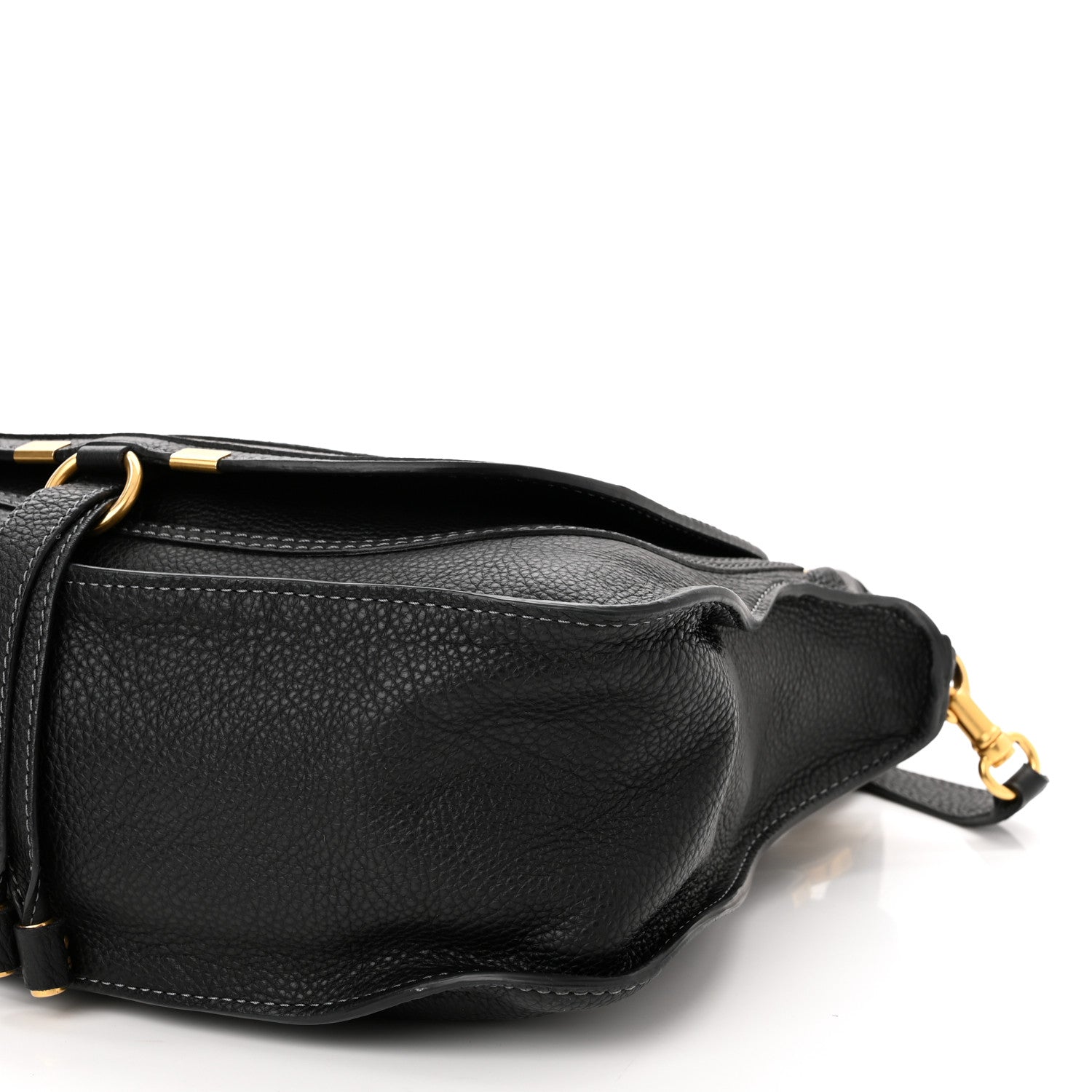 Chloe Calfskin Medium Marcie Satchel Black 10 of 10