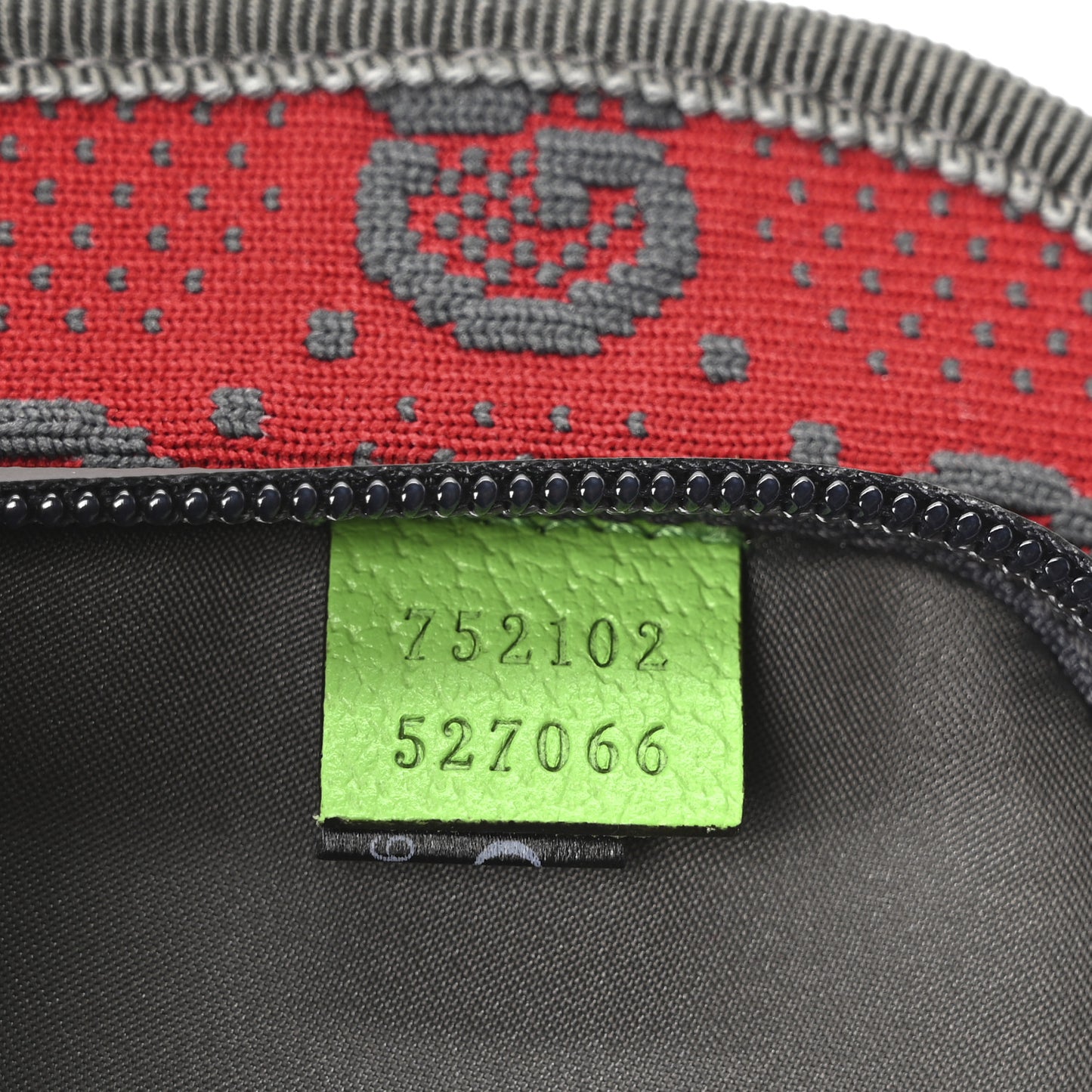 Jersey GG Monogram All Over Sporty Belt Bag Green Grey Multicolor