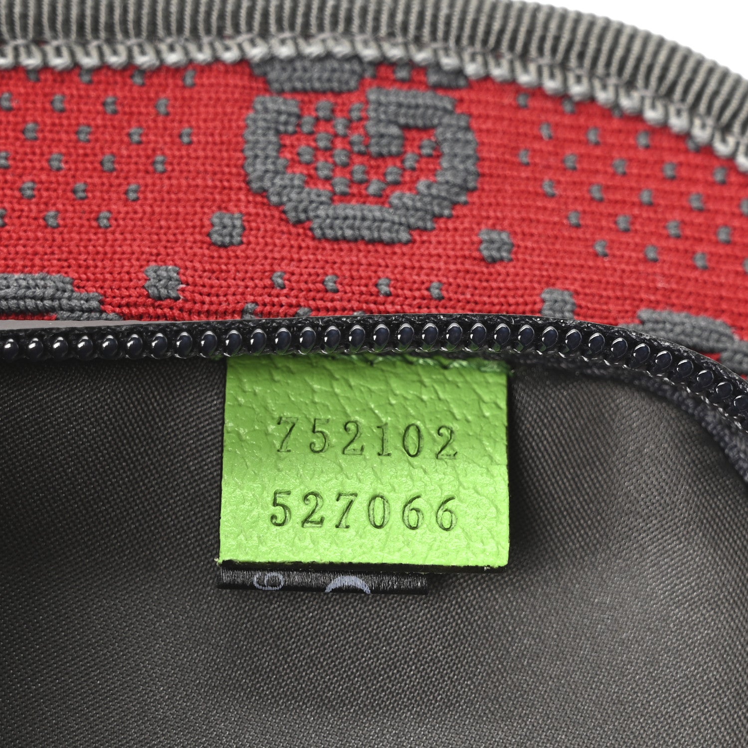 Gucci Jersey GG Monogram All Over Sporty Belt Bag Green Grey Multicolor 7 of 11