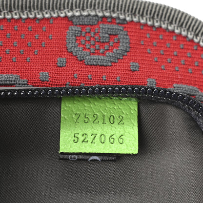 Gucci Jersey GG Monogram All Over Sporty Belt Bag Green Grey Multicolor 7 of 11