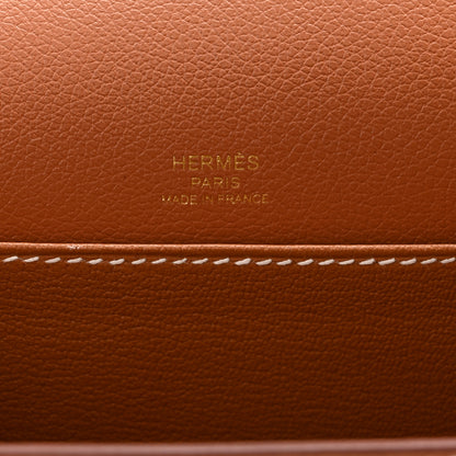 Hermes Evercolor Mini Sac Roulis Gold 9 of 11