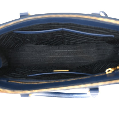 Prada Saffiano Medium Galleria Double Zip Tote Bluette 5 of 16