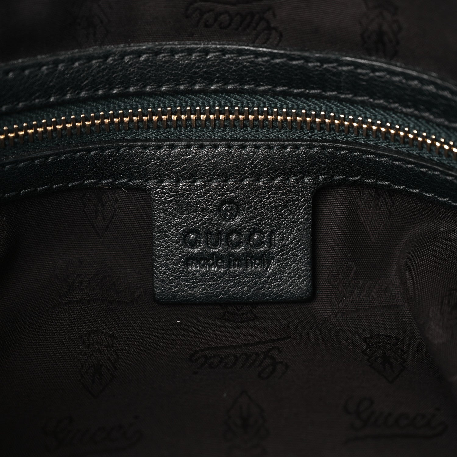 Gucci Guccissima Medium Top Handle Bag Black 6 of 10