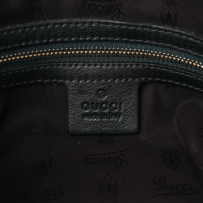 Gucci Guccissima Medium Top Handle Bag Black 6 of 10