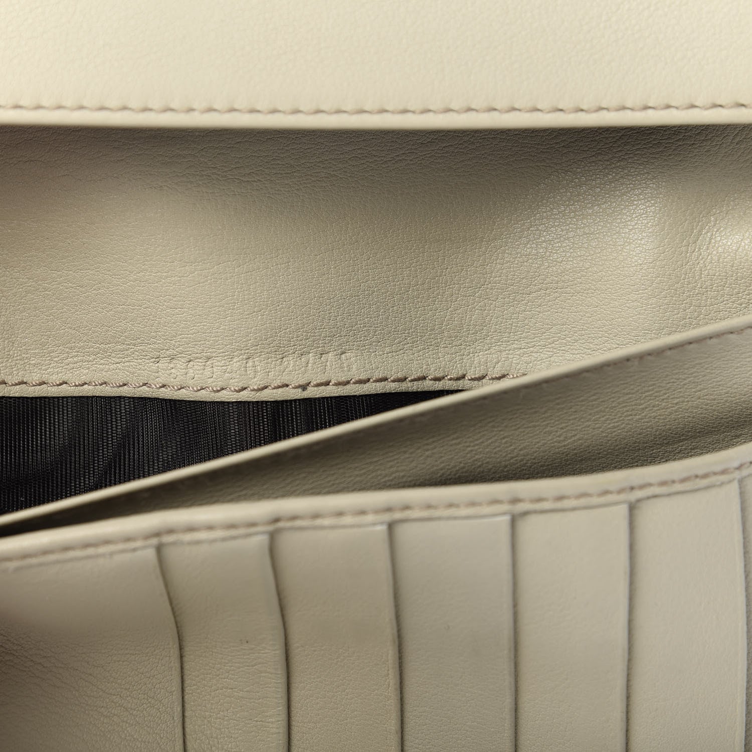 Gucci Guccissima Horsebit Continental Wallet Ivory 9 of 9